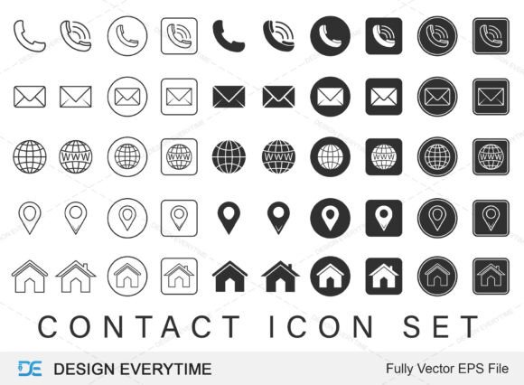 Download Contact Icon, Contact Icons Vector - Icons Collection