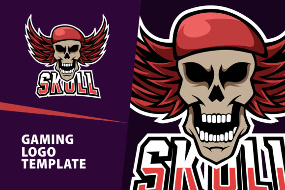 Download Skull Mascot Gaming Logo Design - Mascot Collection