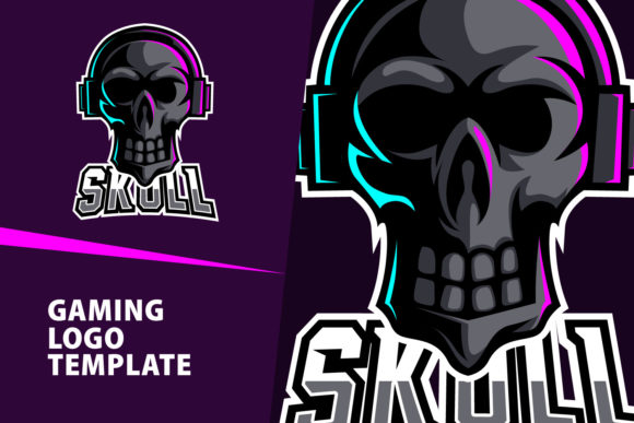 Download Skull Mascot Gaming Logo Design - Mascot Collection