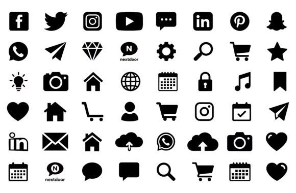 Download Web and Business Icons for Websites Apps - Premium Resources